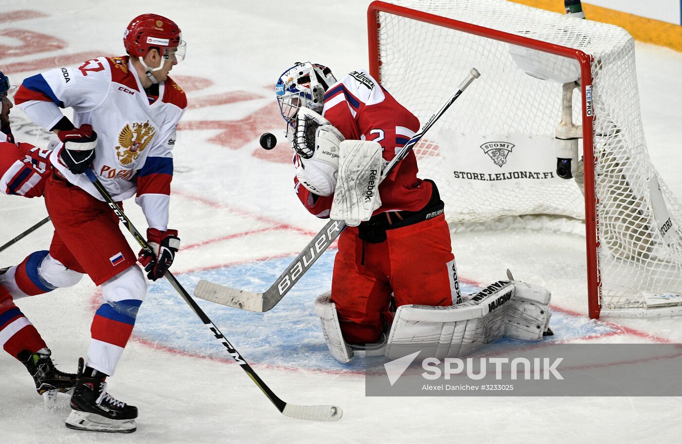 Ice hockey. Karjala Tournament. Russia vs. Czech Republic