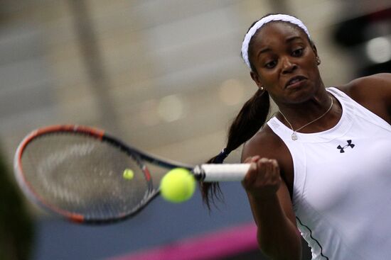 Tennis. Fed Cup final. Belarus vs. USA. Day two