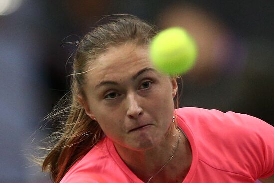 Tennis. Fed Cup final. Belarus vs. USA. Day two