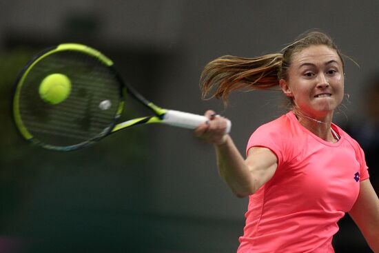 Tennis. Fed Cup final. Belarus vs. USA. Day two