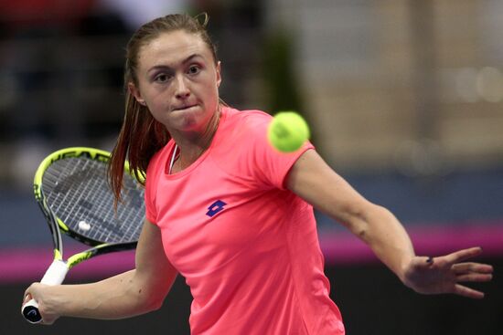 Tennis. Fed Cup final. Belarus vs. USA. Day two