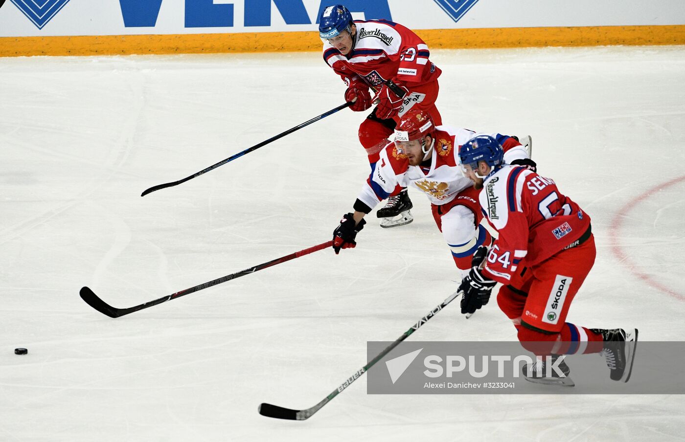 Ice hockey. Karjala Tournament. Russia vs. Czech Republic
