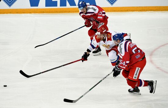 Ice hockey. Karjala Tournament. Russia vs. Czech Republic