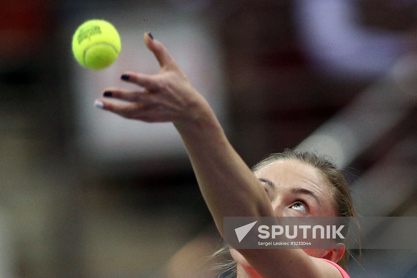 Tennis. Fed Cup final. Belarus vs. USA. Day two