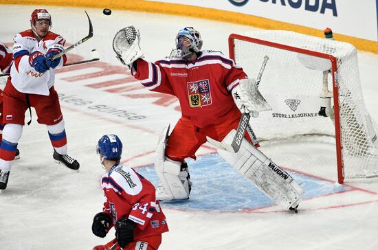 Ice hockey. Karjala Tournament. Russia vs. Czech Republic