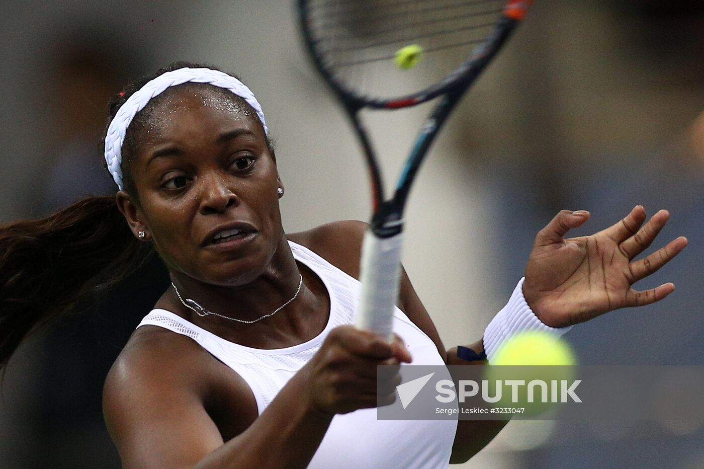 Tennis. Fed Cup final. Belarus vs. USA. Day two