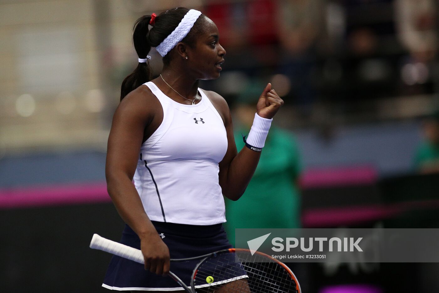 Tennis. Fed Cup final. Belarus vs. USA. Day two