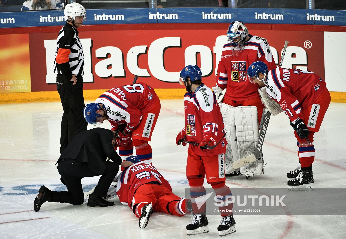 Ice hockey. Karjala Tournament. Russia vs. Czech Republic