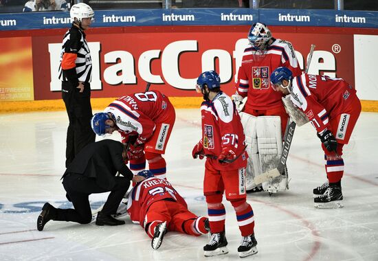 Ice hockey. Karjala Tournament. Russia vs. Czech Republic