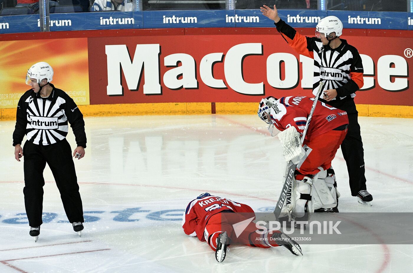 Ice hockey. Karjala Tournament. Russia vs. Czech Republic