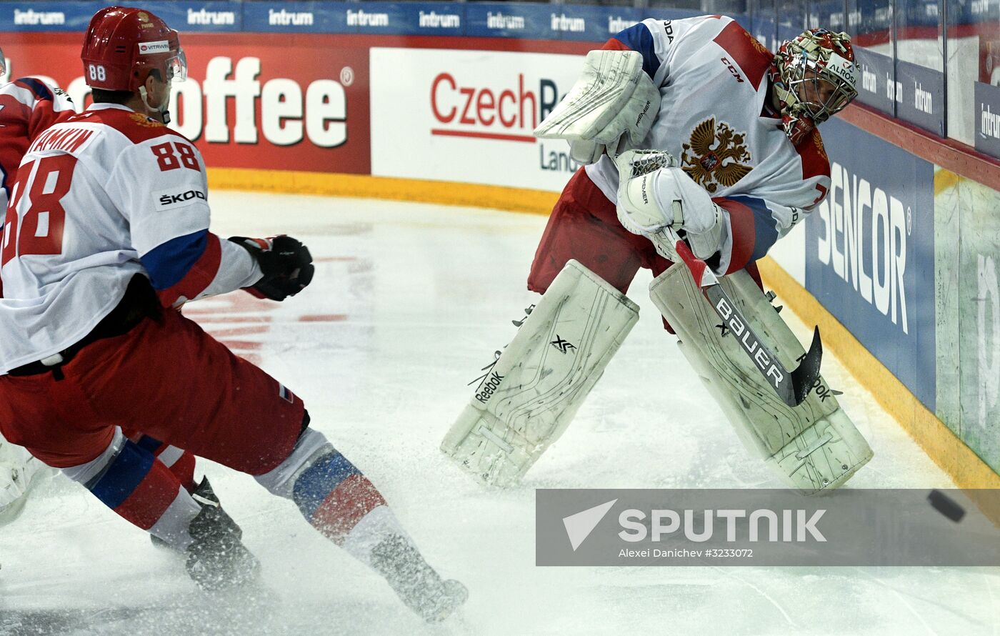 Ice hockey. Karjala Tournament. Russia vs. Czech Republic