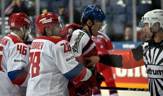 Ice hockey. Karjala Tournament. Russia vs. Czech Republic