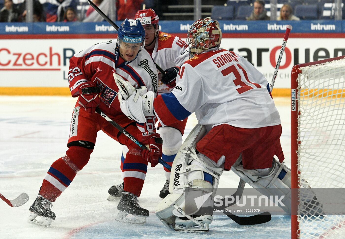 Ice hockey. Karjala Tournament. Russia vs. Czech Republic