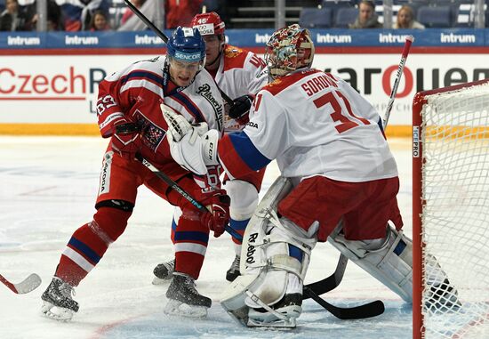 Ice hockey. Karjala Tournament. Russia vs. Czech Republic