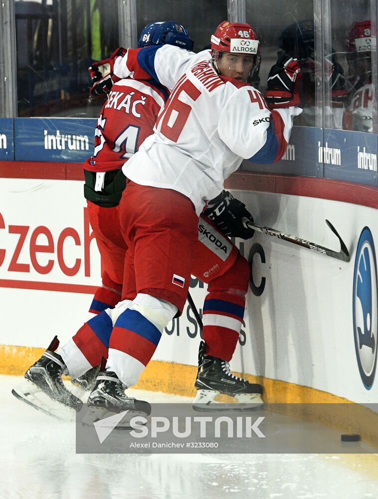 Ice hockey. Karjala Tournament. Russia vs. Czech Republic