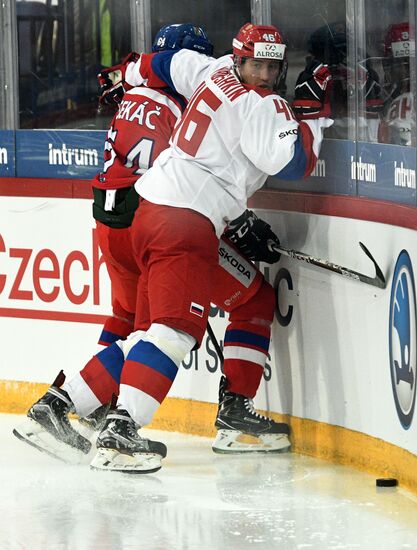 Ice hockey. Karjala Tournament. Russia vs. Czech Republic