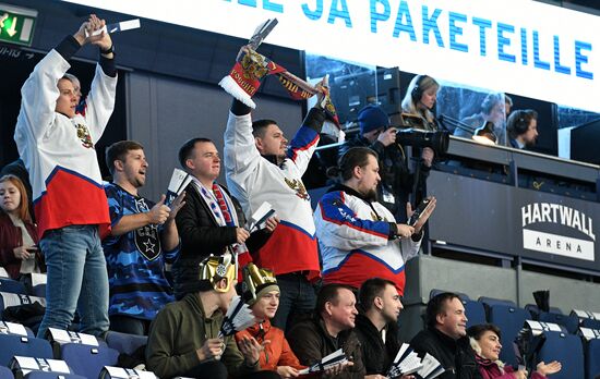 Ice hockey. Karjala Tournament. Russia vs. Czech Republic