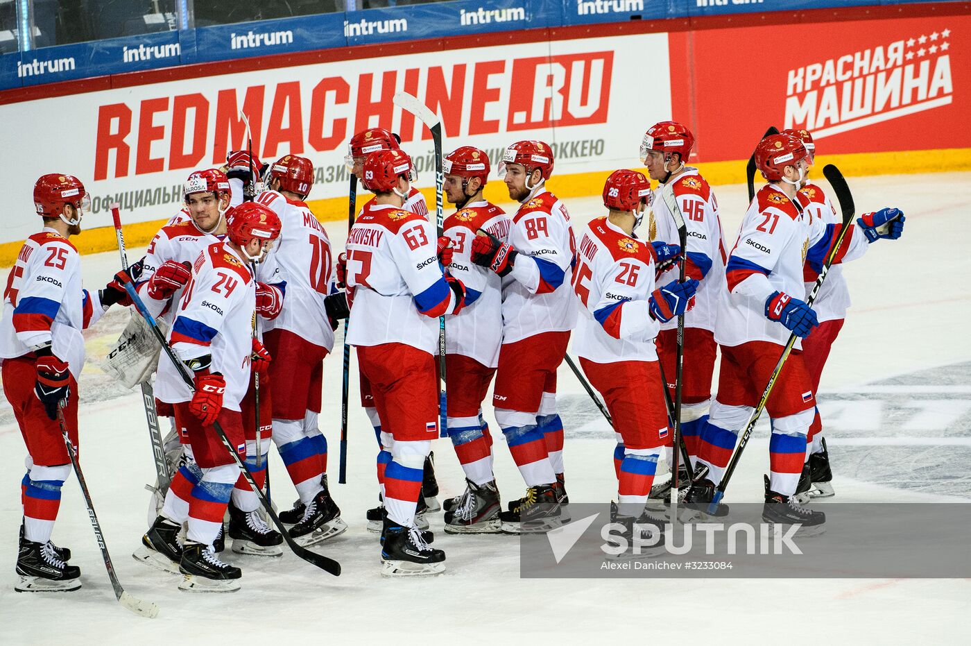 Ice hockey. Karjala Tournament. Russia vs. Czech Republic