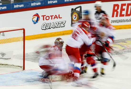 Ice hockey. Karjala Tournament. Russia vs. Czech Republic