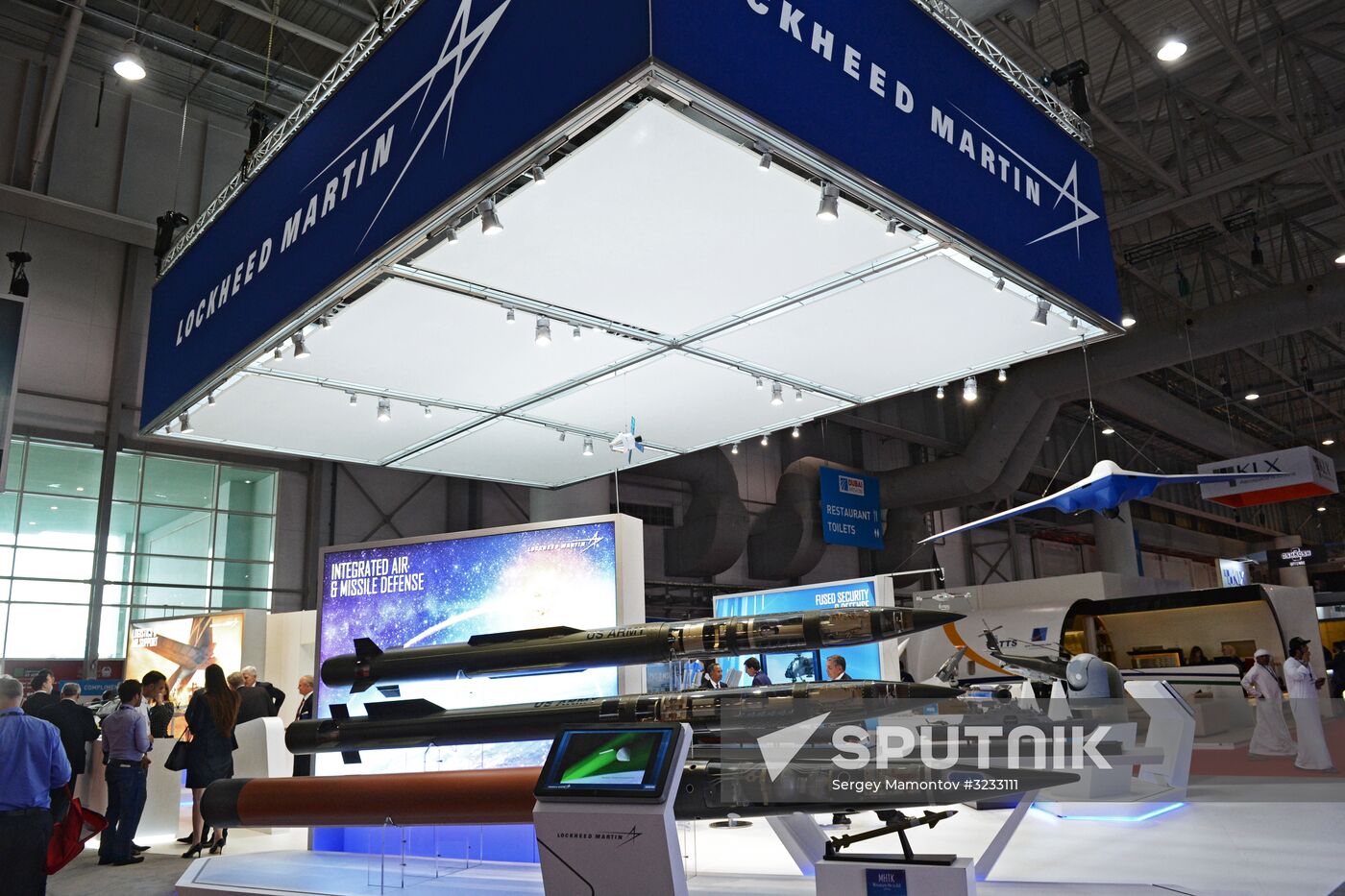 Russian Deputy Prime Minister Dmitry Rogozin visits Dubai Airshow 2017
