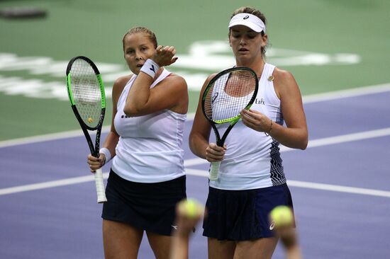 Tennis. Fed Cup final. Belarus vs. USA. Day two