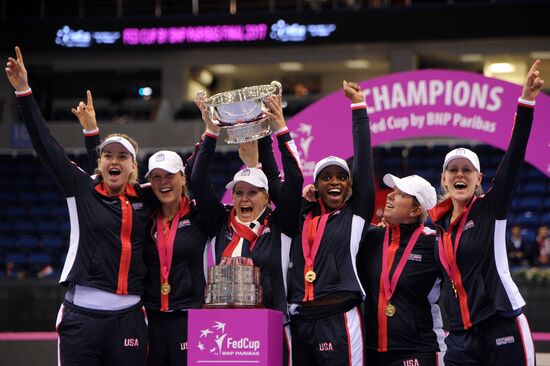 Tennis. Fed Cup final. Belarus vs. USA. Day two