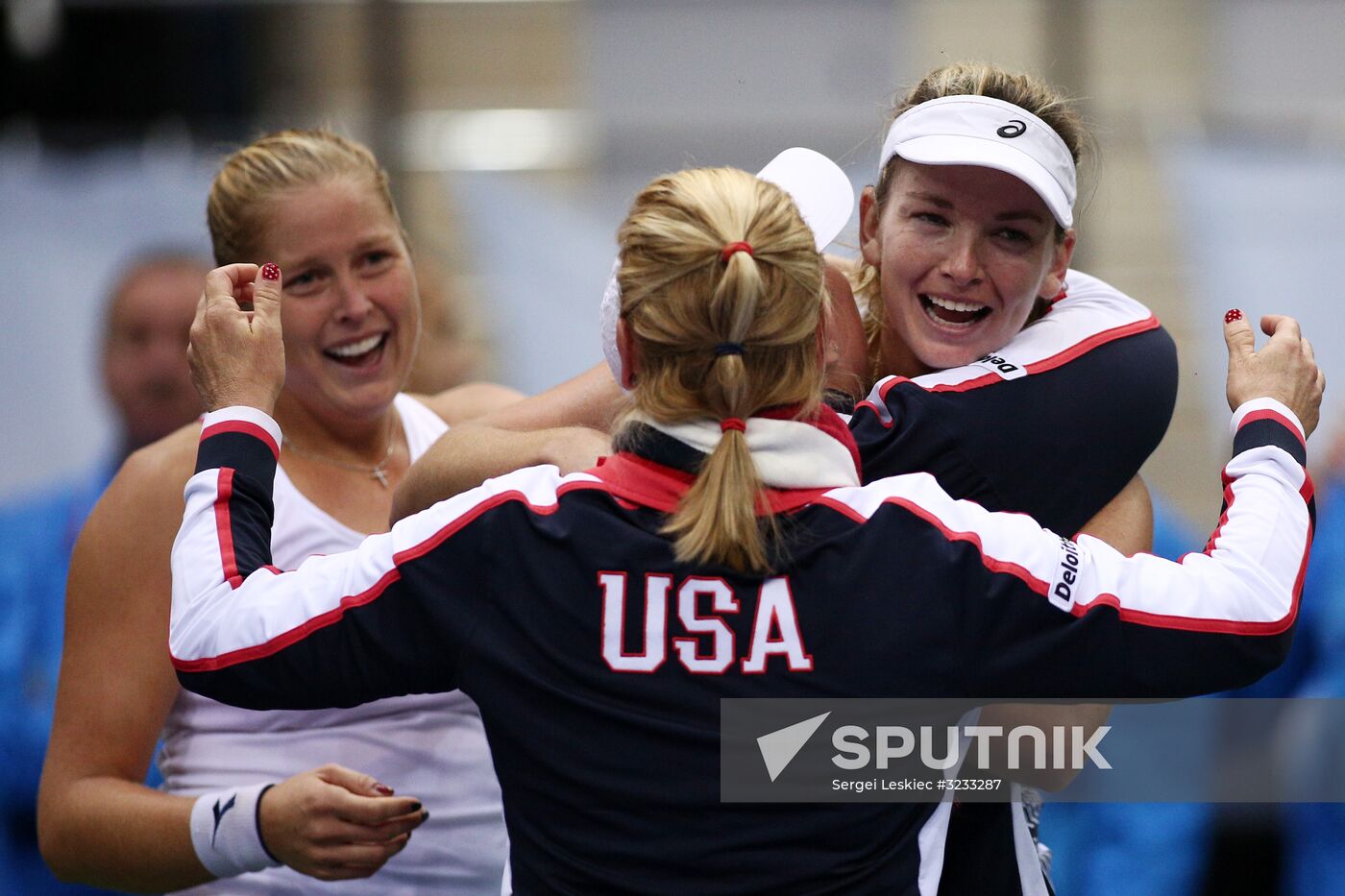 Tennis. Fed Cup final. Belarus vs. USA. Day two