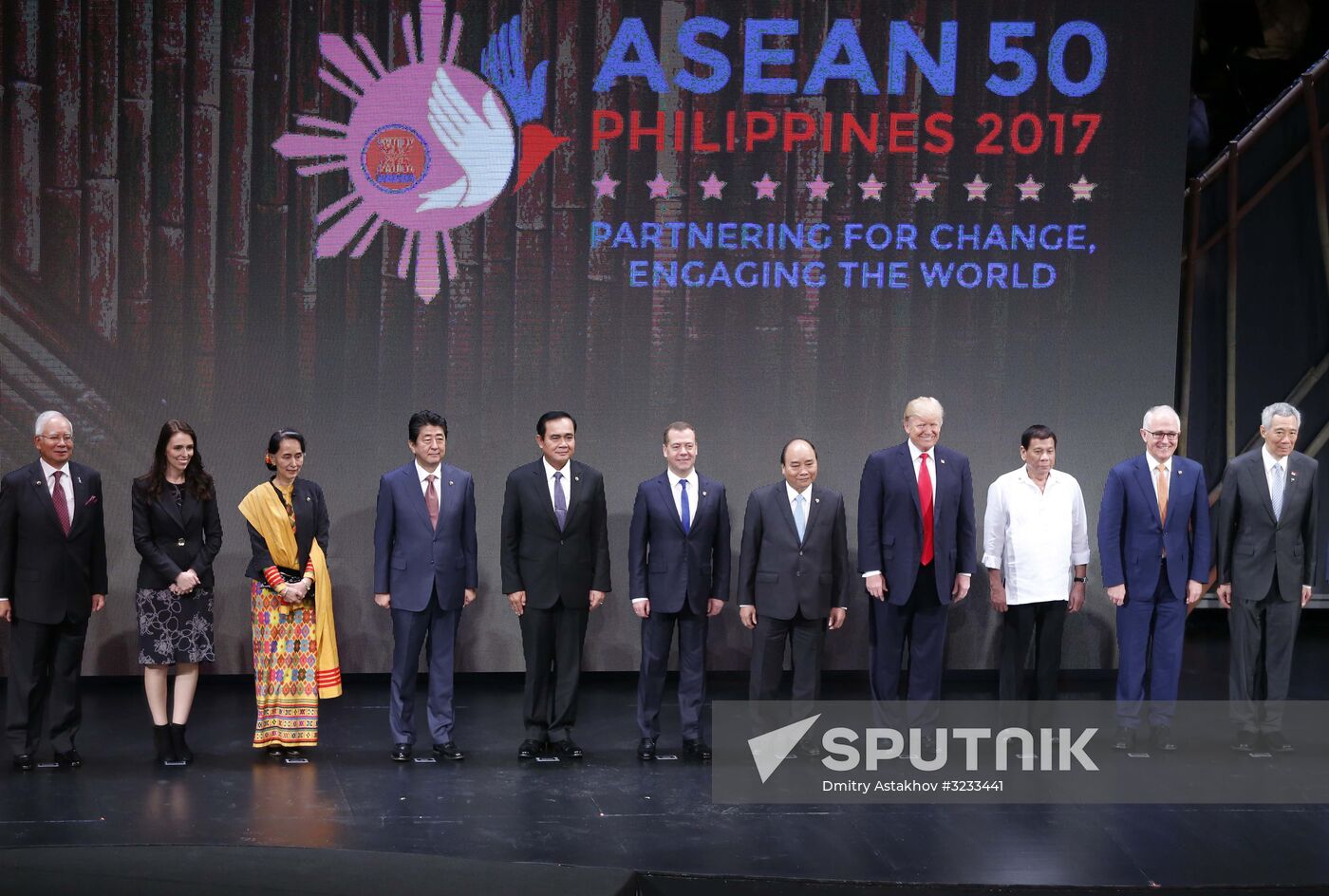 Russian Prime Minister Dmitry Medvedev participates in ASEAN Summit in Manila. Day Two