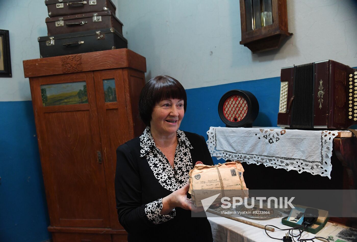 Soviet Era exhibition at branch of Volzhsky Cultural Center in Rybinsk