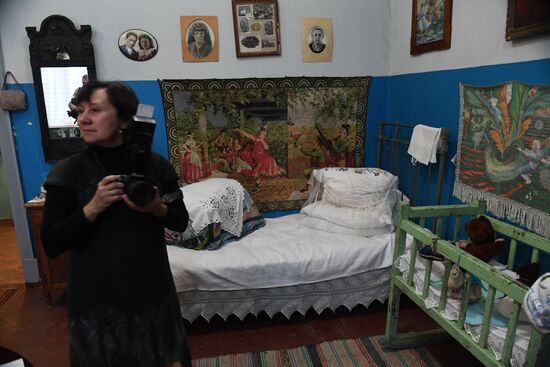 Soviet Era exhibition at branch of Volzhsky Cultural Center in Rybinsk