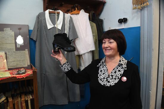 Soviet Era exhibition at branch of Volzhsky Cultural Center in Rybinsk