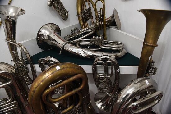 Soviet Era exhibition at branch of Volzhsky Cultural Center in Rybinsk