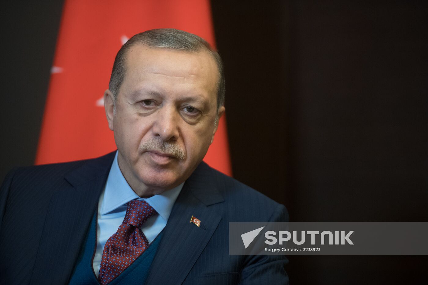 President Vladimir Putin meets with Turkish President Recep Tayyip Erdogan