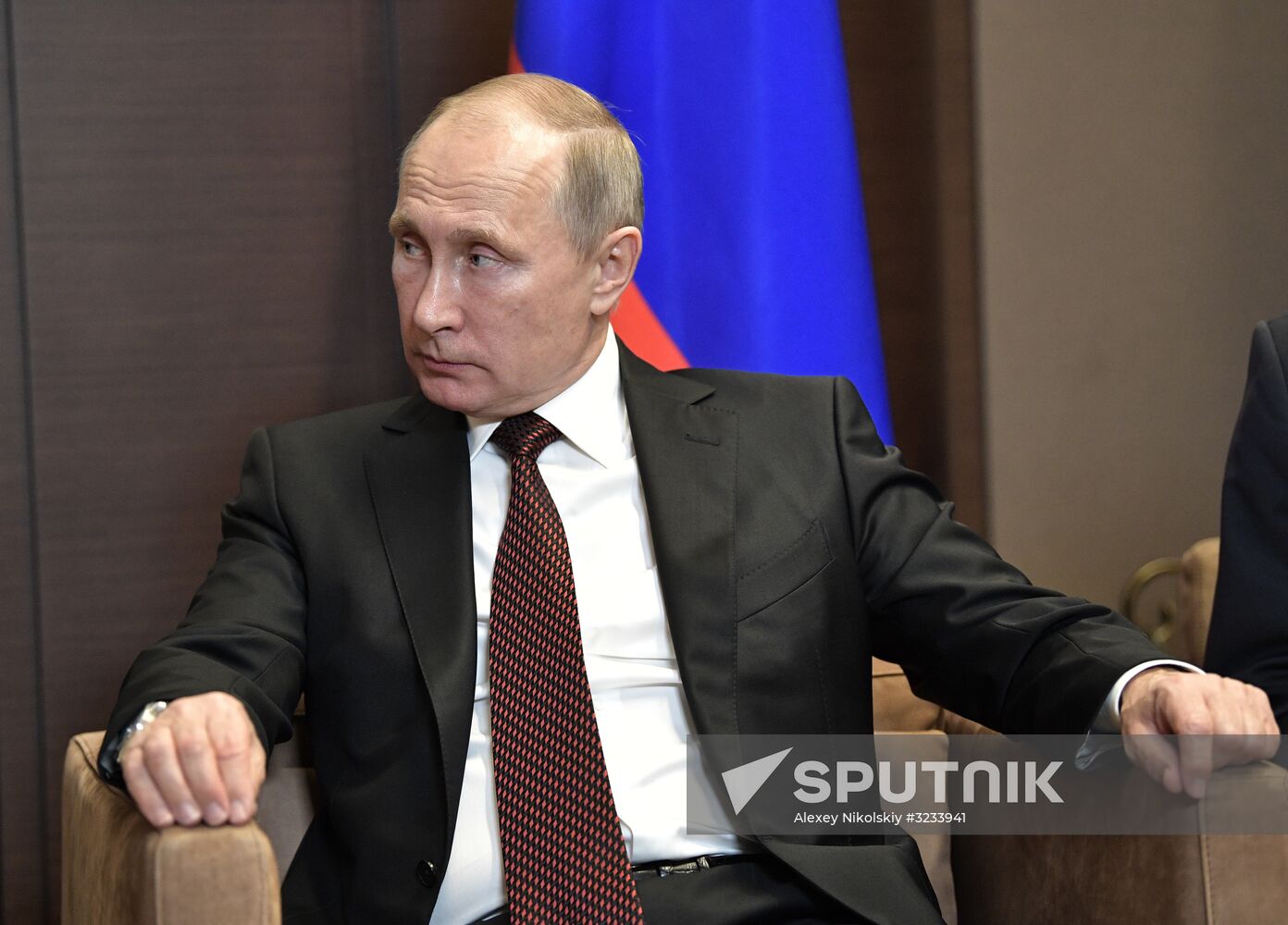 President Vladimir Putin meets with Turkish President Recep Tayyip Erdogan