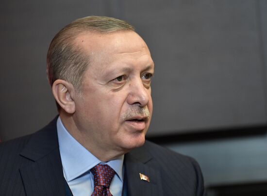 President Vladimir Putin meets with Turkish President Recep Tayyip Erdogan