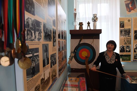 Soviet Era exhibition at branch of Volzhsky Cultural Center in Rybinsk