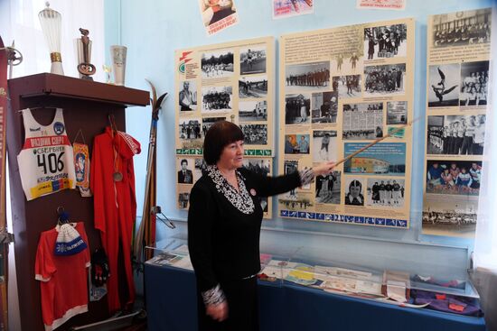 Soviet Era exhibition at branch of Volzhsky Cultural Center in Rybinsk