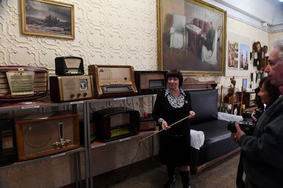 Soviet Era exhibition at branch of Volzhsky Cultural Center in Rybinsk