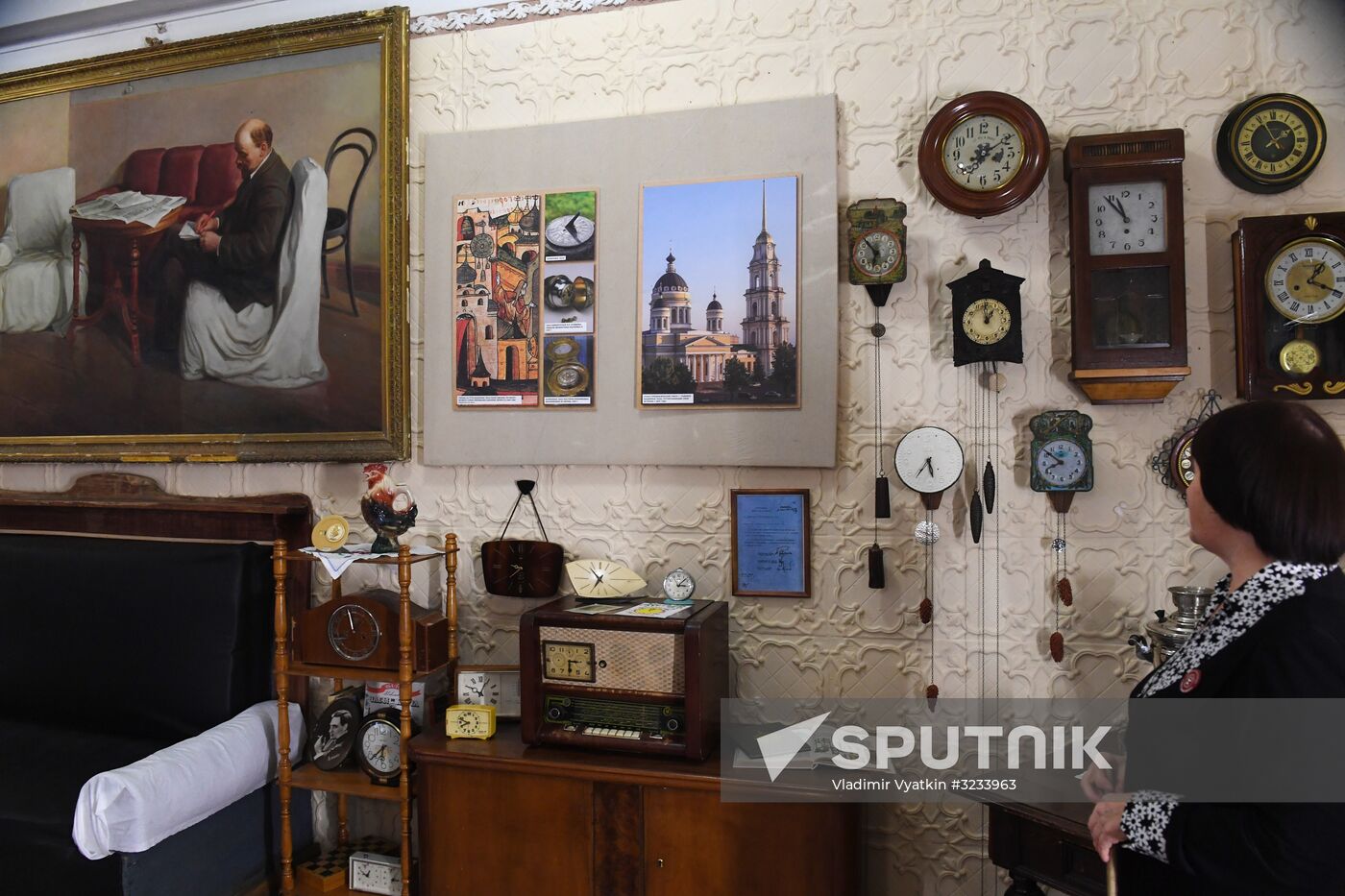 Soviet Era exhibition at branch of Volzhsky Cultural Center in Rybinsk
