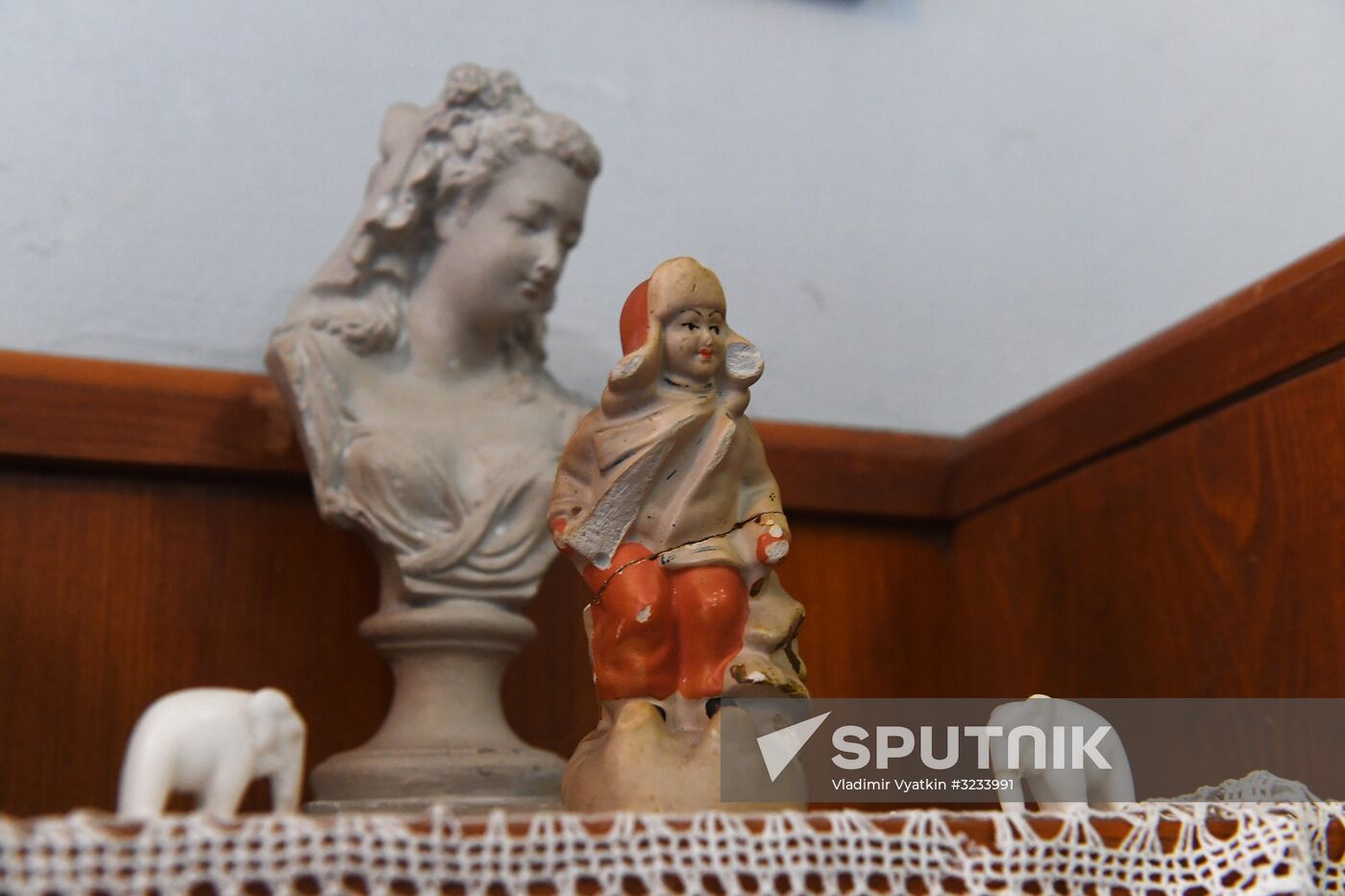 Soviet Era exhibition at branch of Volzhsky Cultural Center in Rybinsk