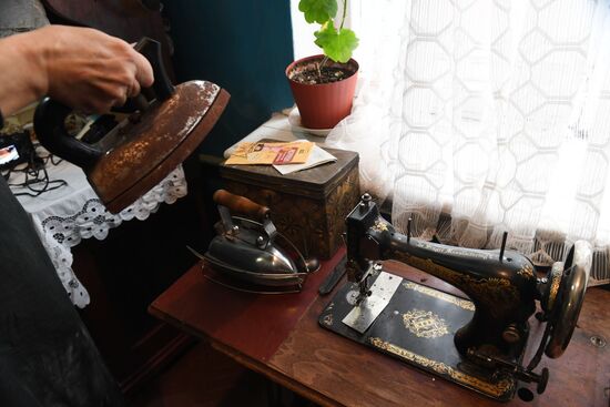 Soviet Era exhibition at branch of Volzhsky Cultural Center in Rybinsk