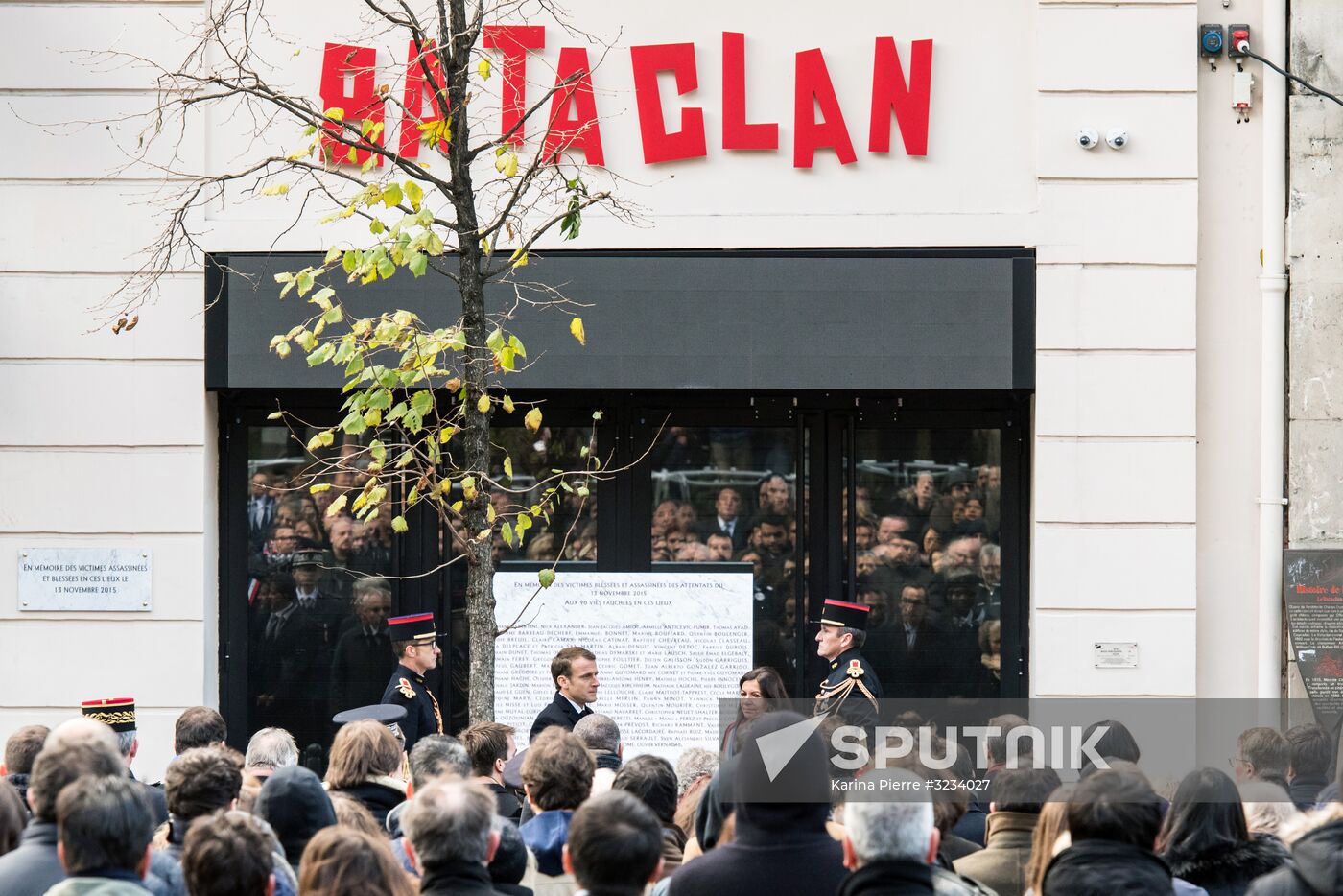 Event in memory of the victims of terrorist attacks in France