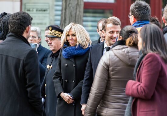 Event in memory of the victims of terrorist attacks in France