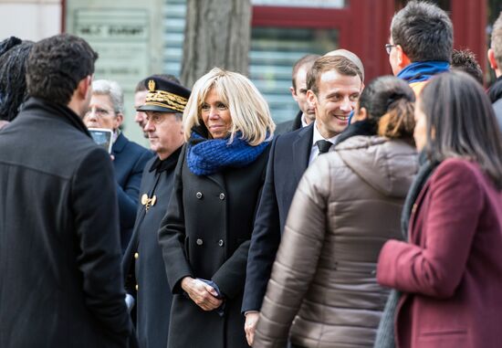 Event in memory of the victims of terrorist attacks in France