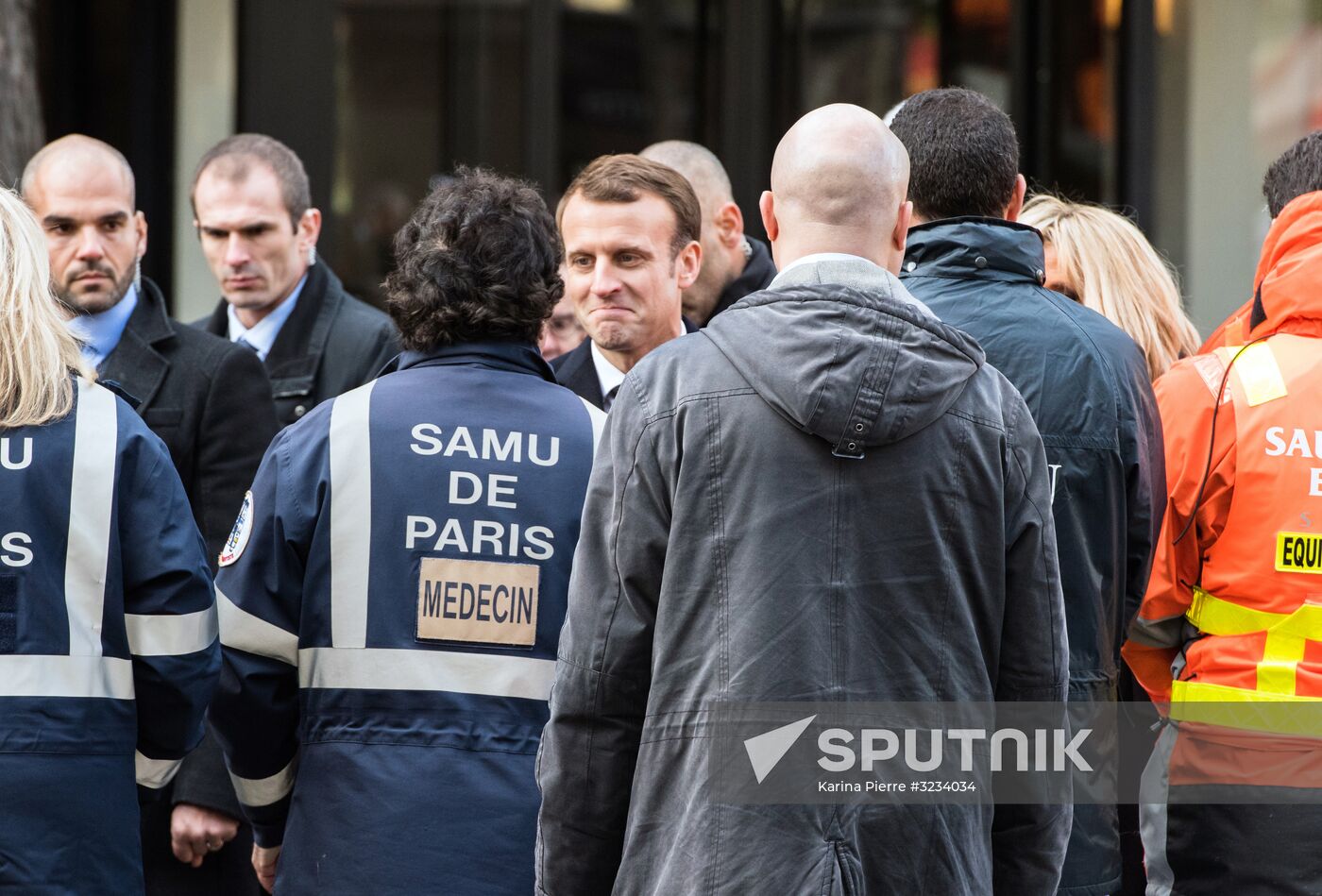 Event in memory of the victims of terrorist attacks in France
