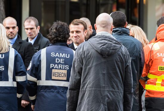Event in memory of the victims of terrorist attacks in France