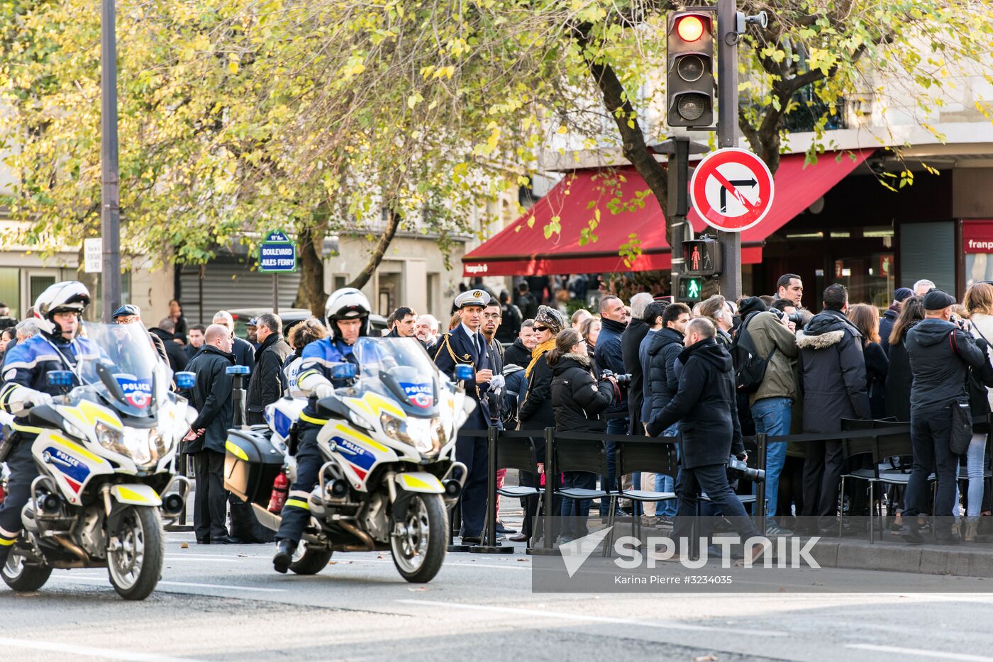 Event in memory of the victims of terrorist attacks in France