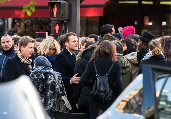 Event in memory of the victims of terrorist attacks in France