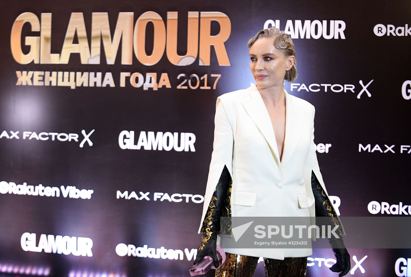 Moscow hosts Glamour Magazine's Woman of the Year awards ceremony