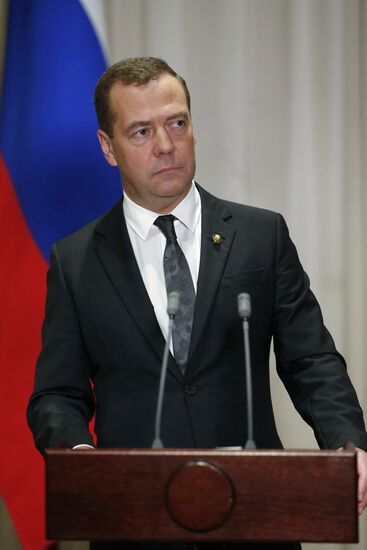 Russian PM Dmitry Medvedev attends East Asia Summit